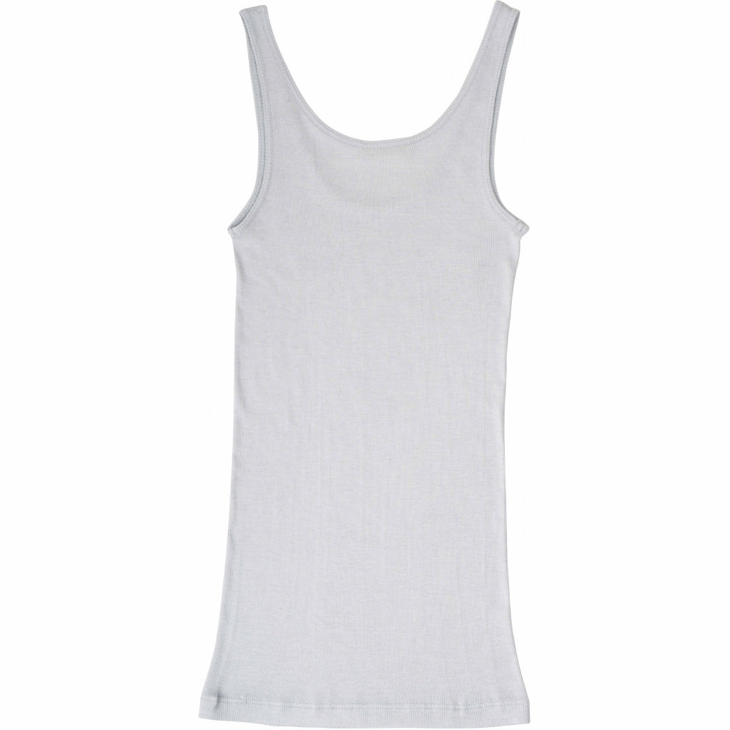 Minimalisma Women's Oluva Seamless Silk-Cashmere Tank in Cloud