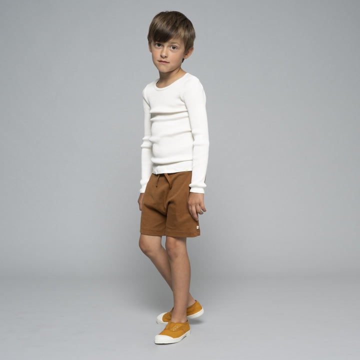 Minimalisma Kids Bergen Signature Silk-Seamless Blouse - Cream