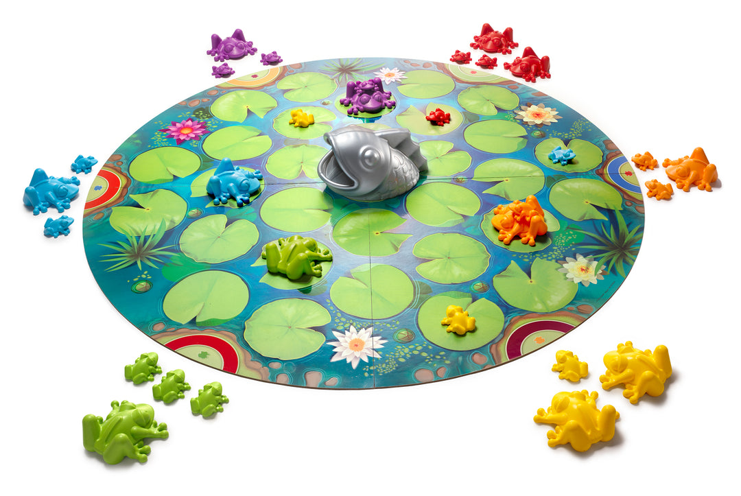 Smart Games Froggit - A Family Board Game for 2-6 Players Ages 6+