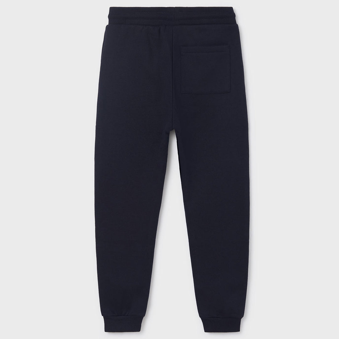 Mayoral 705-067 Kids Joggers / Basic Cuffed FLeece Trousers - Navy Blue