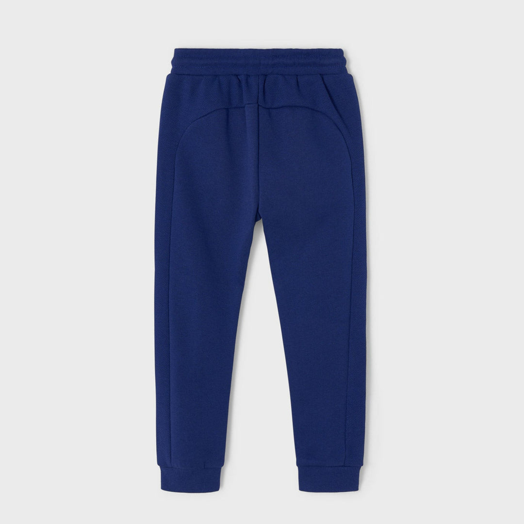 Mayoral 4587-038 Kids Long Embossed Tracksuit Pants - Cobalt