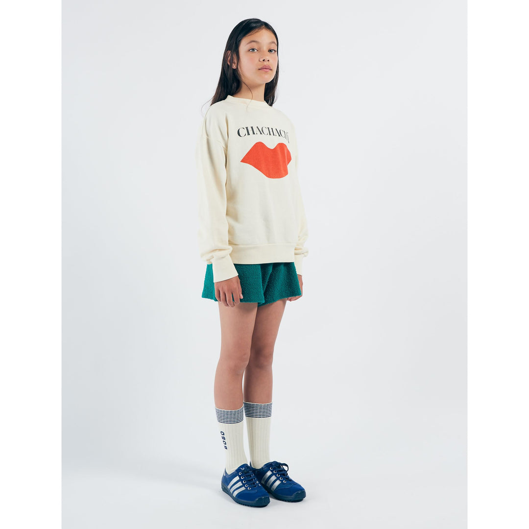 BOBO CHOSES Kids Chachacha Kiss Sweatshirt