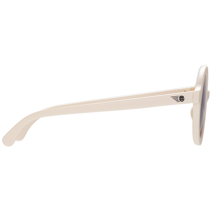 Babiators Kids Euro Round Sweet Cream Sunglasses with Amber lens