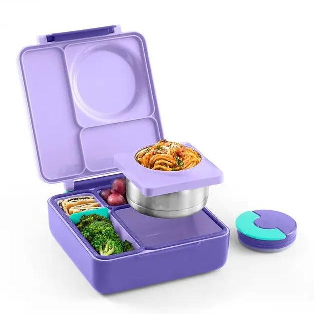 >OmieBox Lunch Box (Purple Plum)