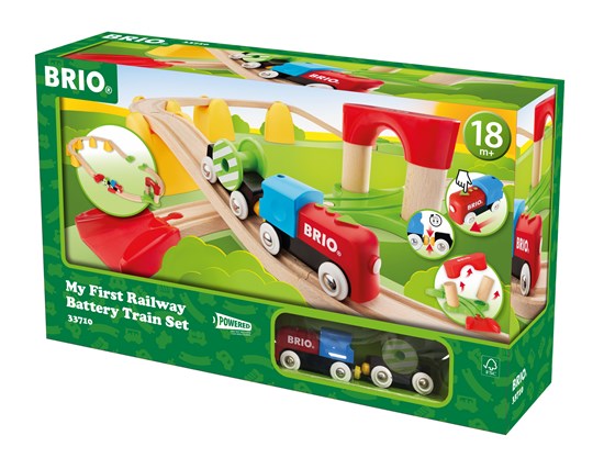BRIO My First Railway Battery Operated  Train Set 33710