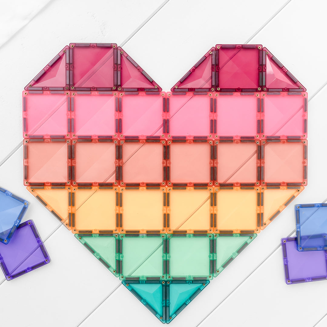 CONNETIX Pastel Tiles - 202 Pieces Pastel Mega Pack