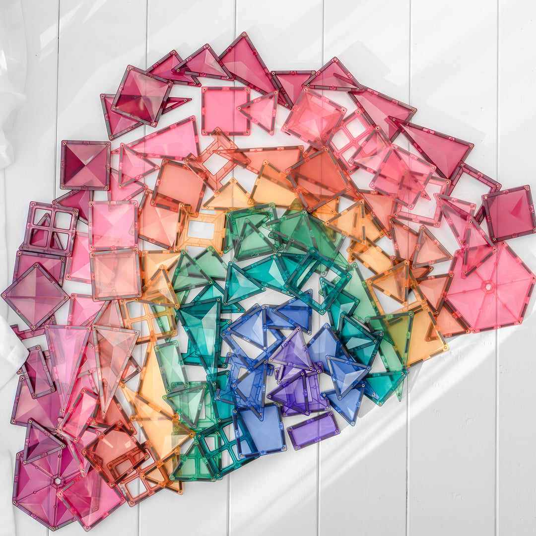 CONNETIX Pastel Tiles - 202 Pieces Pastel Mega Pack