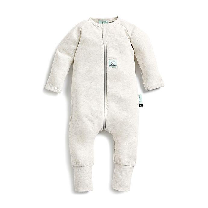 ergoPouch 0.2 TOG Pajamas (Layers) Long Sleeve Romper - Grey Marble