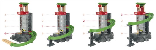 >BRIO Lift & Load Warehouse Set 3+ 33887