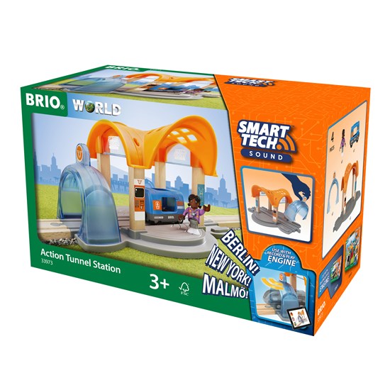 >BRIO Smart Tech Sound Action Tunnel Station 33973