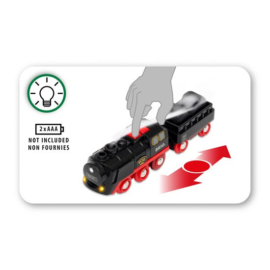 >BRIO Battery Operated Steam Train 33884