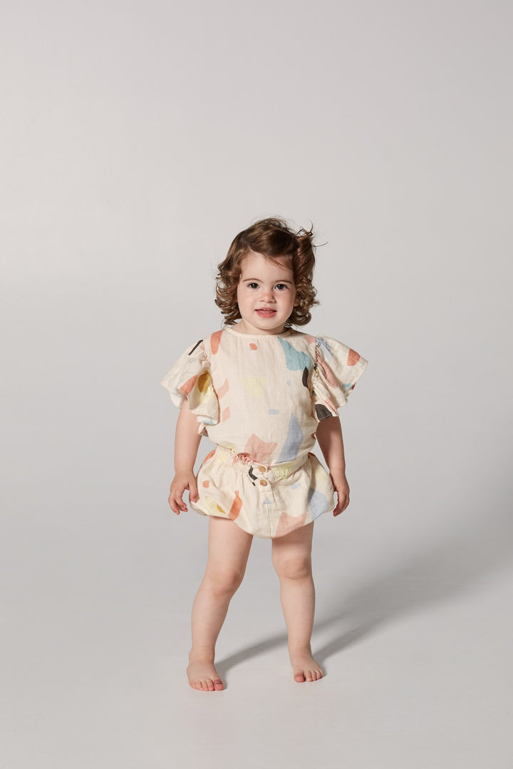 yellowpelota Kids Lola Terrazo Blouse 37.1-BL36