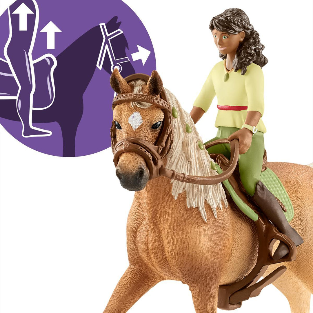 Schleich HORSE CLUB - Sarah & Mystery