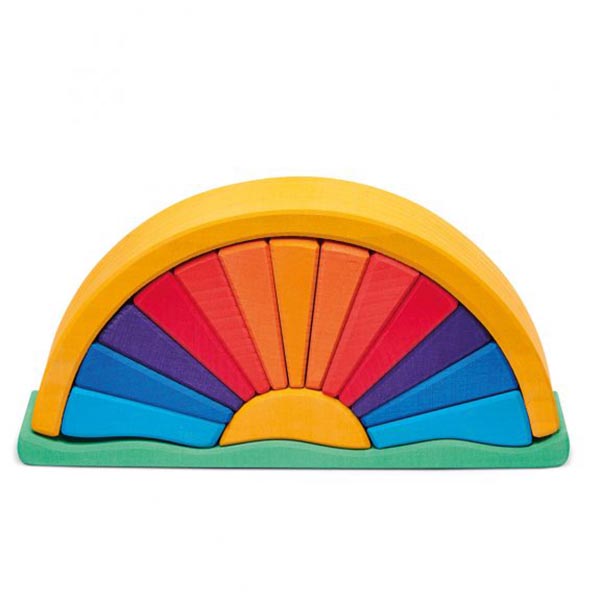 NIC Toys Glueckskaefer Sunray Yellow/Blue Arch