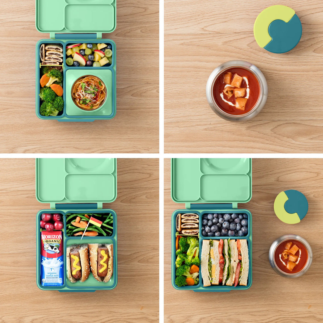 >OmieBox Lunch Box (Green Meadow)