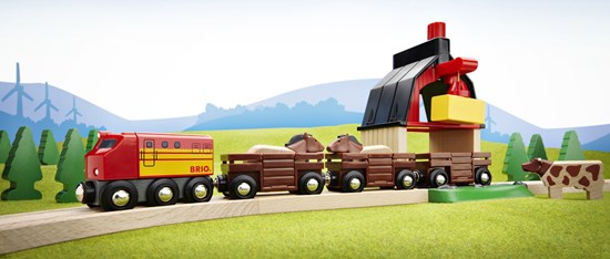 >BRIO Farm Railway Set 33719