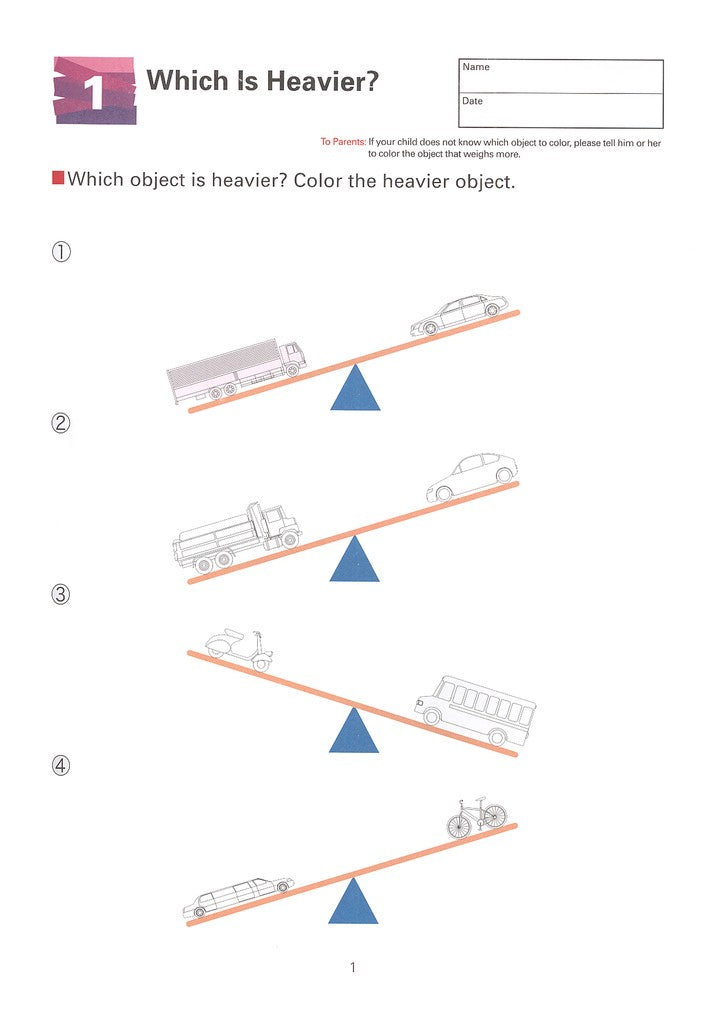 >KUMON Grade 1-3 My Book Of Measurement: Weight Age 6-8