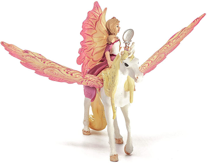 >Schleich BAYALA - Fairy feya with pegasus unicorn