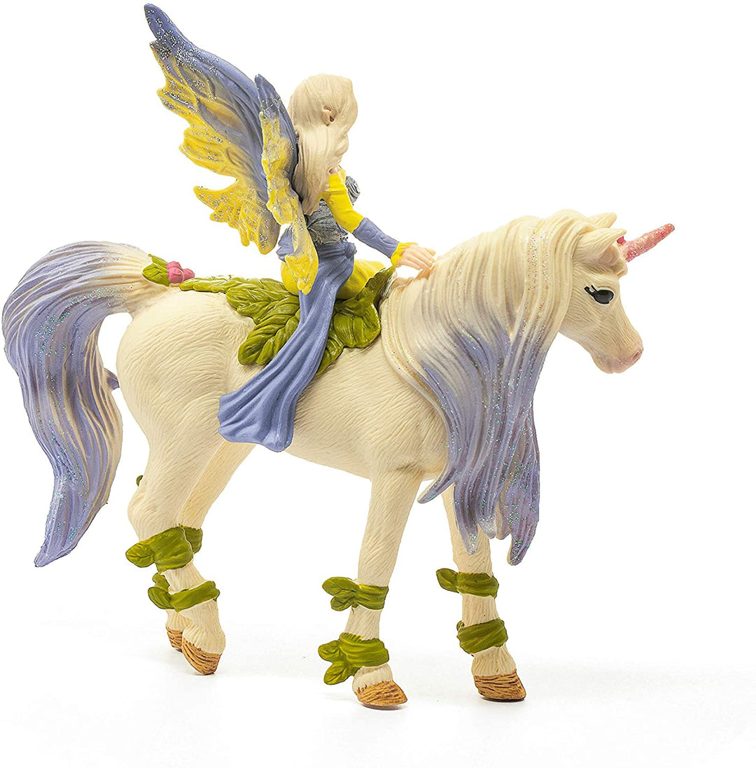 >Schleich BAYALA - Fairy Sera with Blossom Unicorn