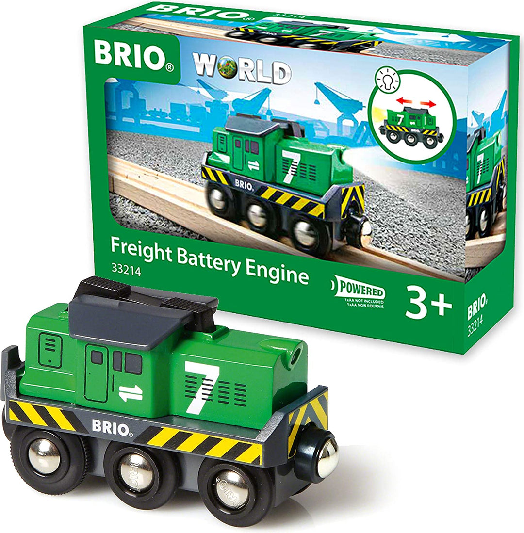 BRIO Battery Powered Freight Engine 33214