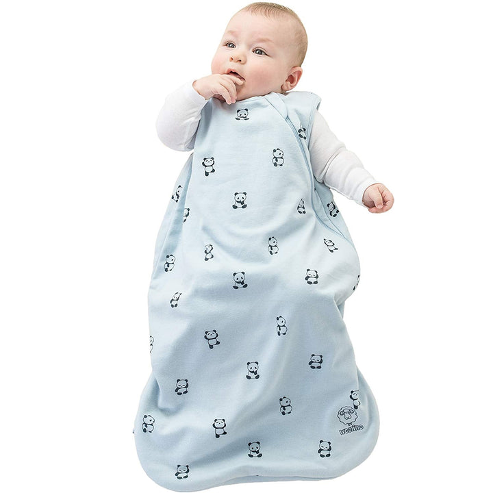 Woolino 4 Season BASIC Merino Wool Baby Sleep Bag - Panda
