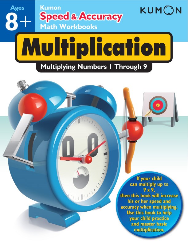 >KUMON Grade 2-5 Speed & Accuracy: Multiplication Age 8-12