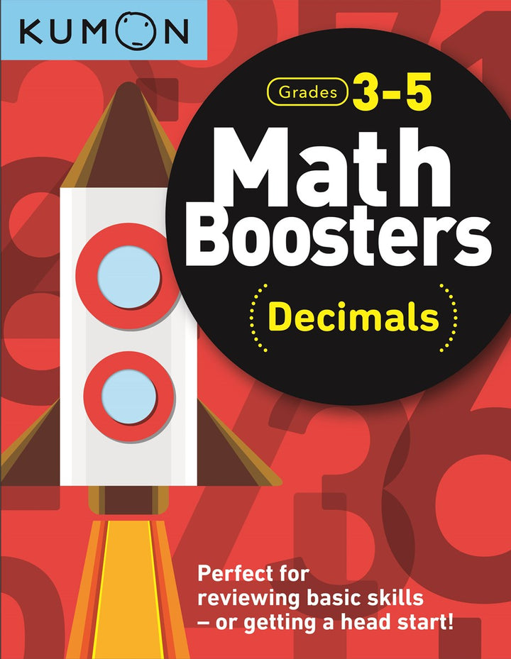>KUMON Grade 3-5 Math Boosters: Decimals Age 8-12