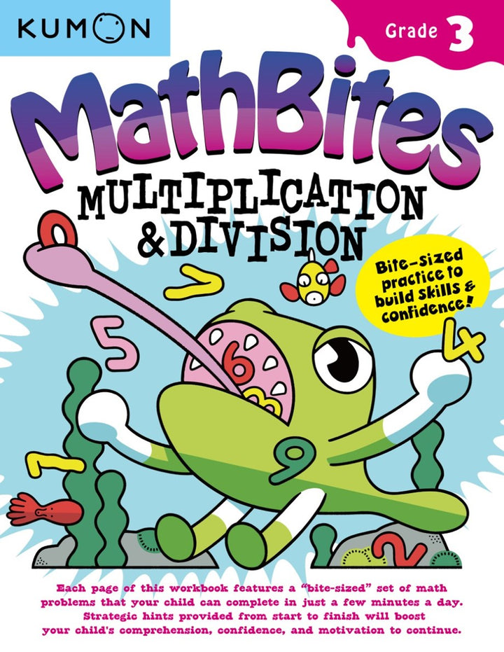 >KUMON Grade 3 Math Bites: Multiplication & Division Age 6-10