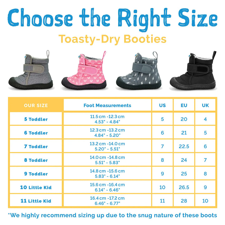 >Jan & Jul Kids Toasty-Dry Boots/Booties - Apricot Flower