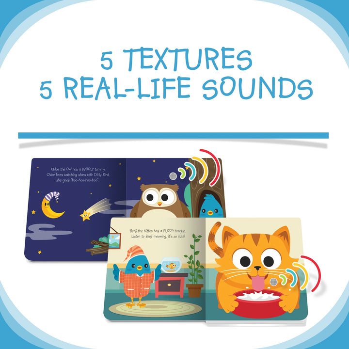 Ditty Bird Baby Sound Book: CUTE ANIMALS TOUCH, FEEL & LISTEN