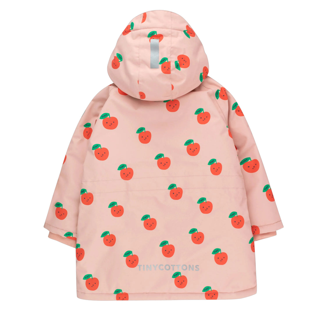 TINYCOTTONS Kids Tiny Apple Snow Winter Jacket - Powder Pink