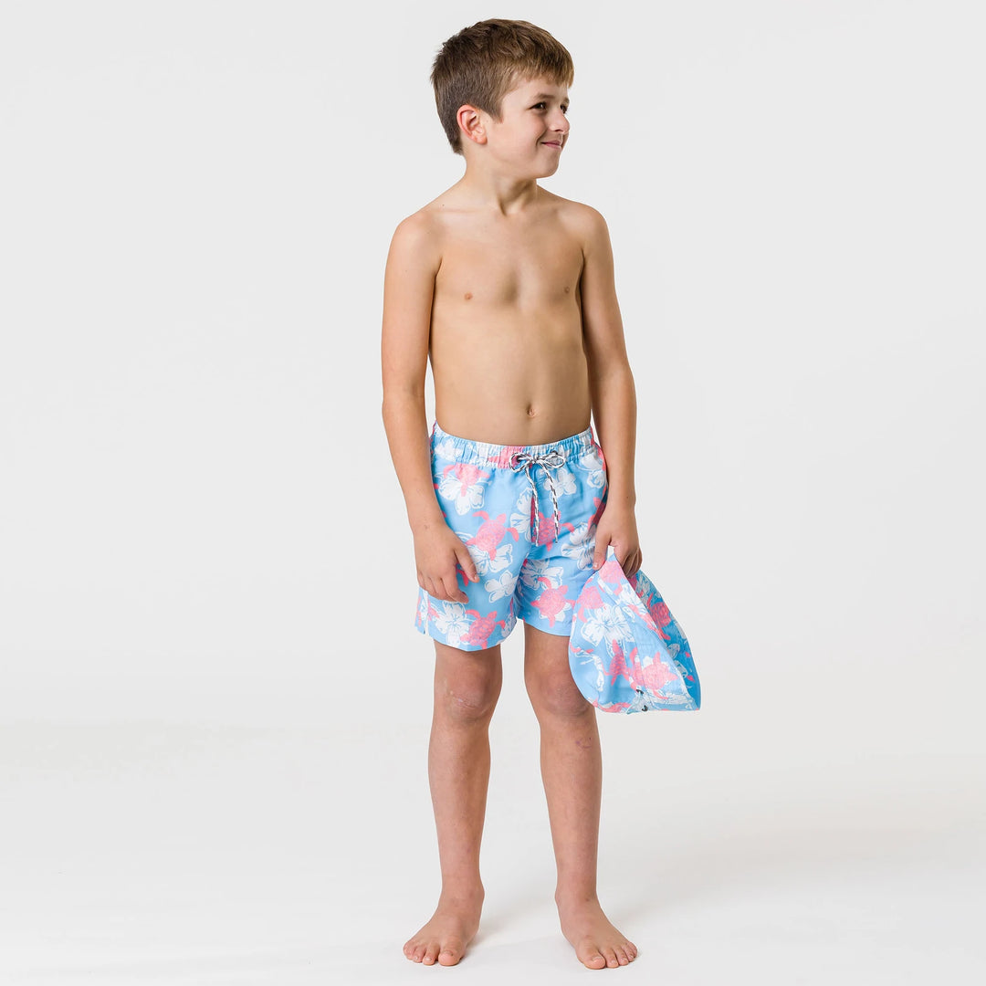 Snapper Rock Swimming Turtle Tide Volley Board Short