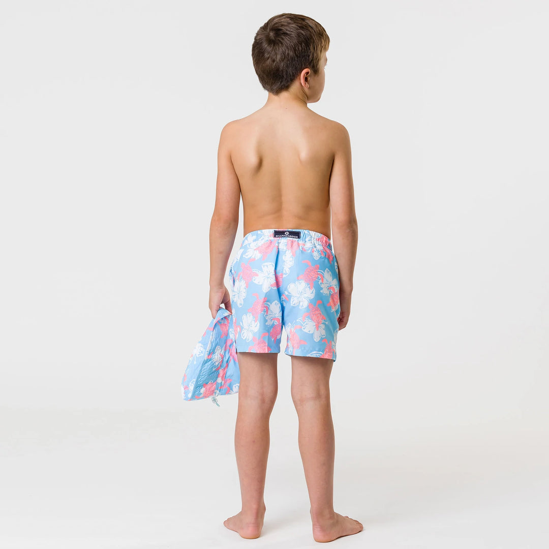 Snapper Rock Swimming Turtle Tide Volley Board Short