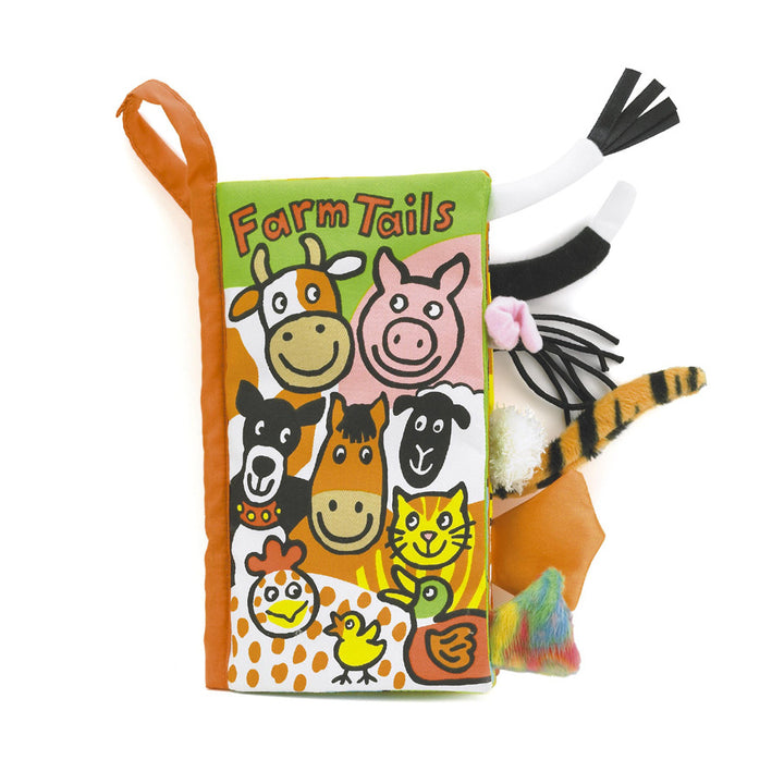 Jellycat Farm Tails Book H8" X W5"