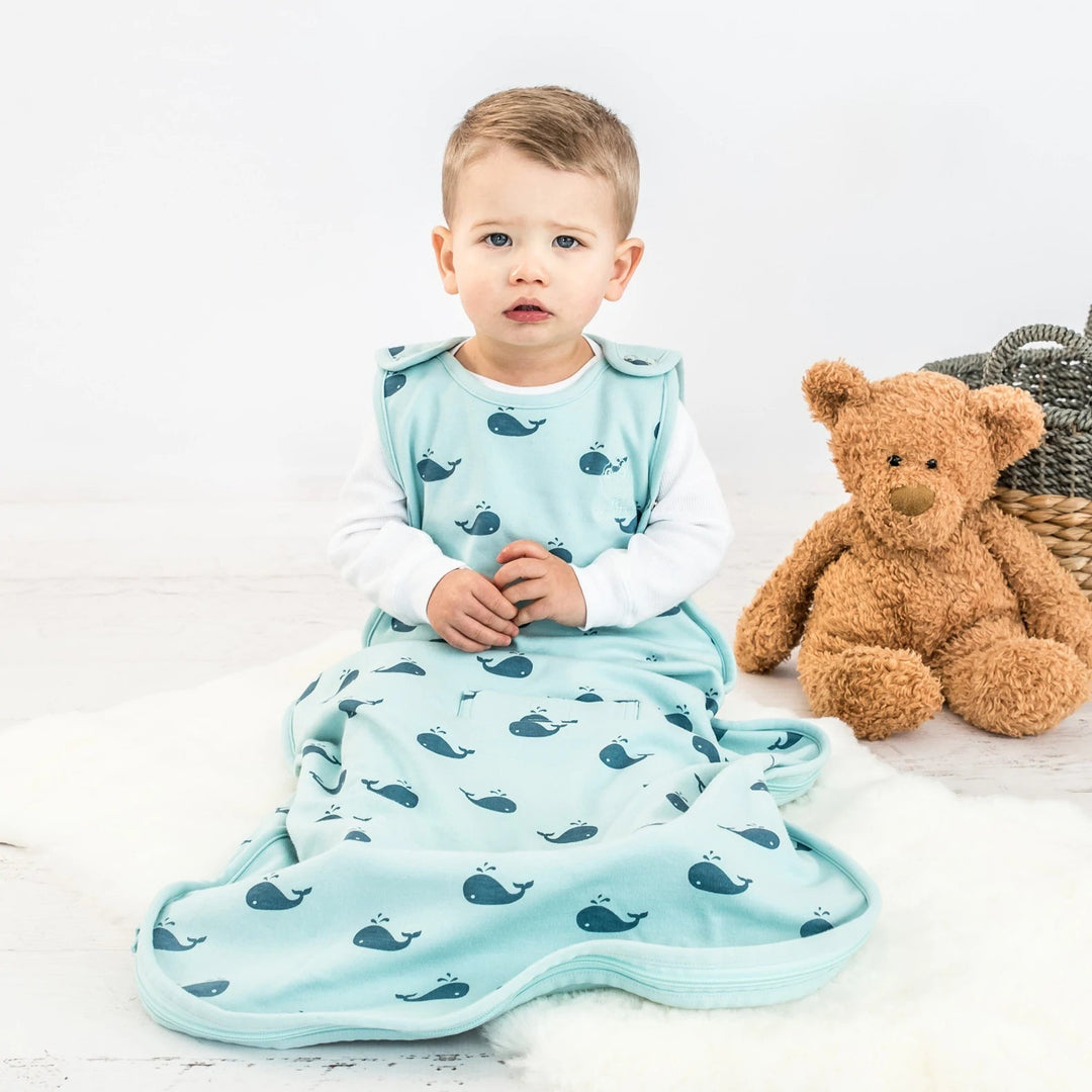 Woolino Merino Wool 4 Season Sleep Bag ULTIMATE - Whales
