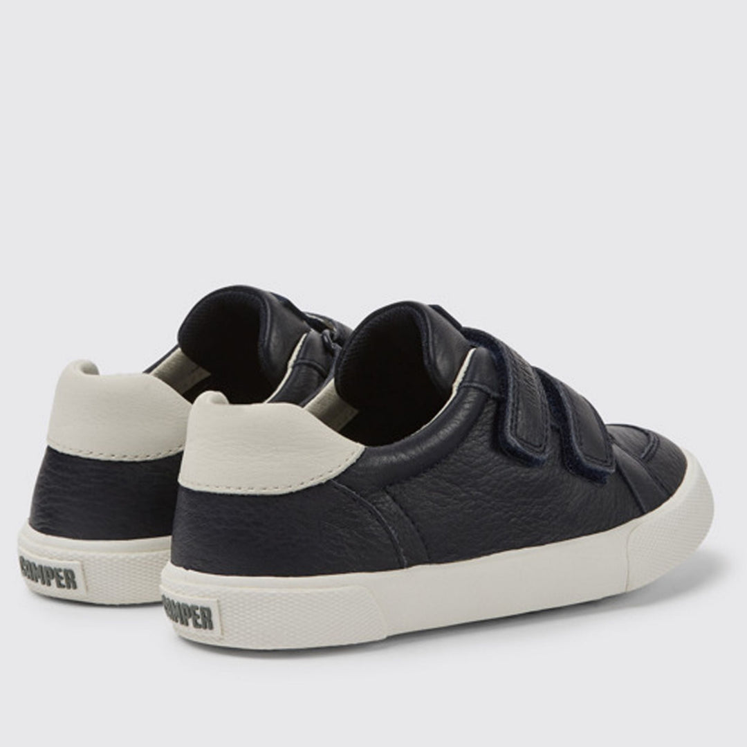 Camper Kids Boy PURSUIT Dark Blue / White Leather Sneakers