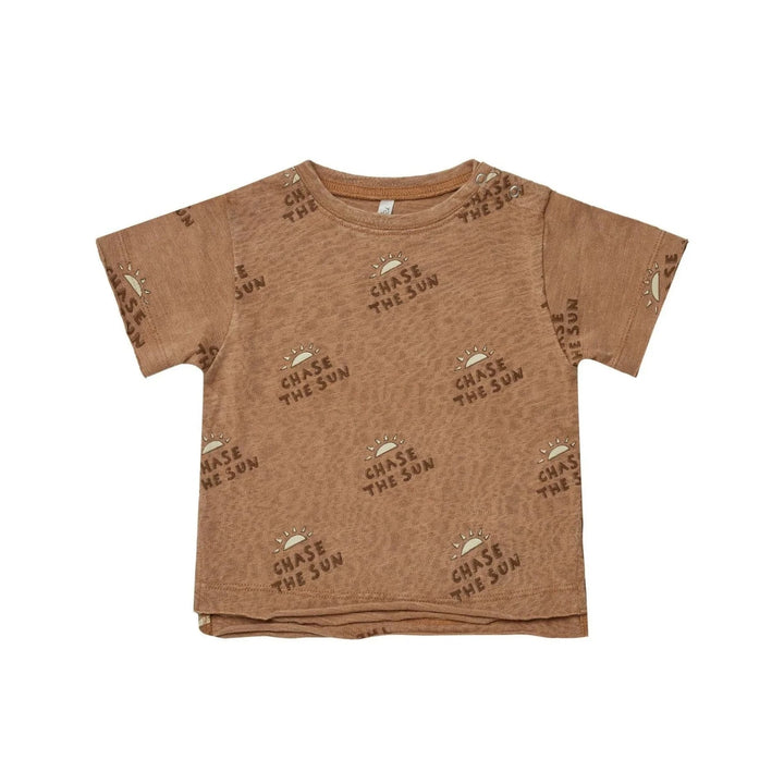 Rylee + Cru Kids Unisex RAW EDGE T-SHIRT - CHASE THE SUN