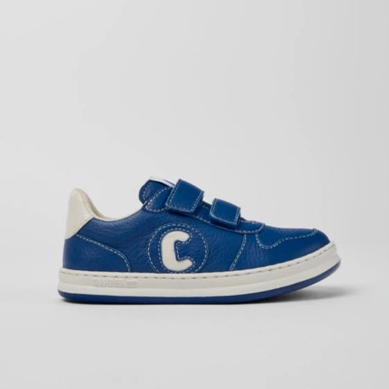 Camper Kids RUNNER Stella Houston Blue+White Leather Sneakers