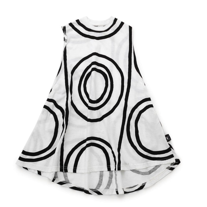 Nununu Kids Girl CIRCLE 360 Dress in White