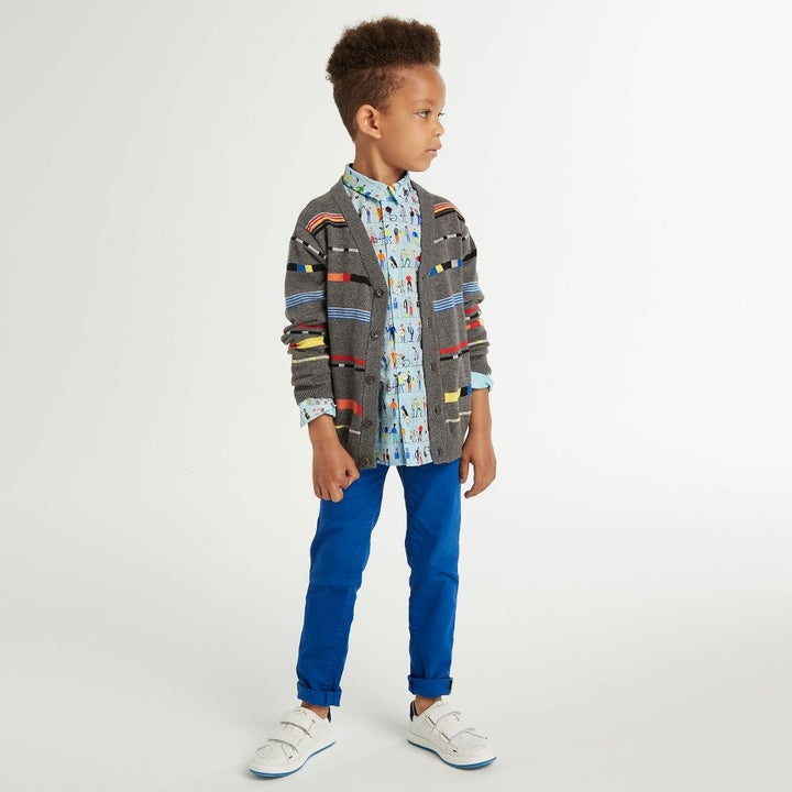 Paul Smith Junior Kids Boys Blue 'Renzo' Shirt