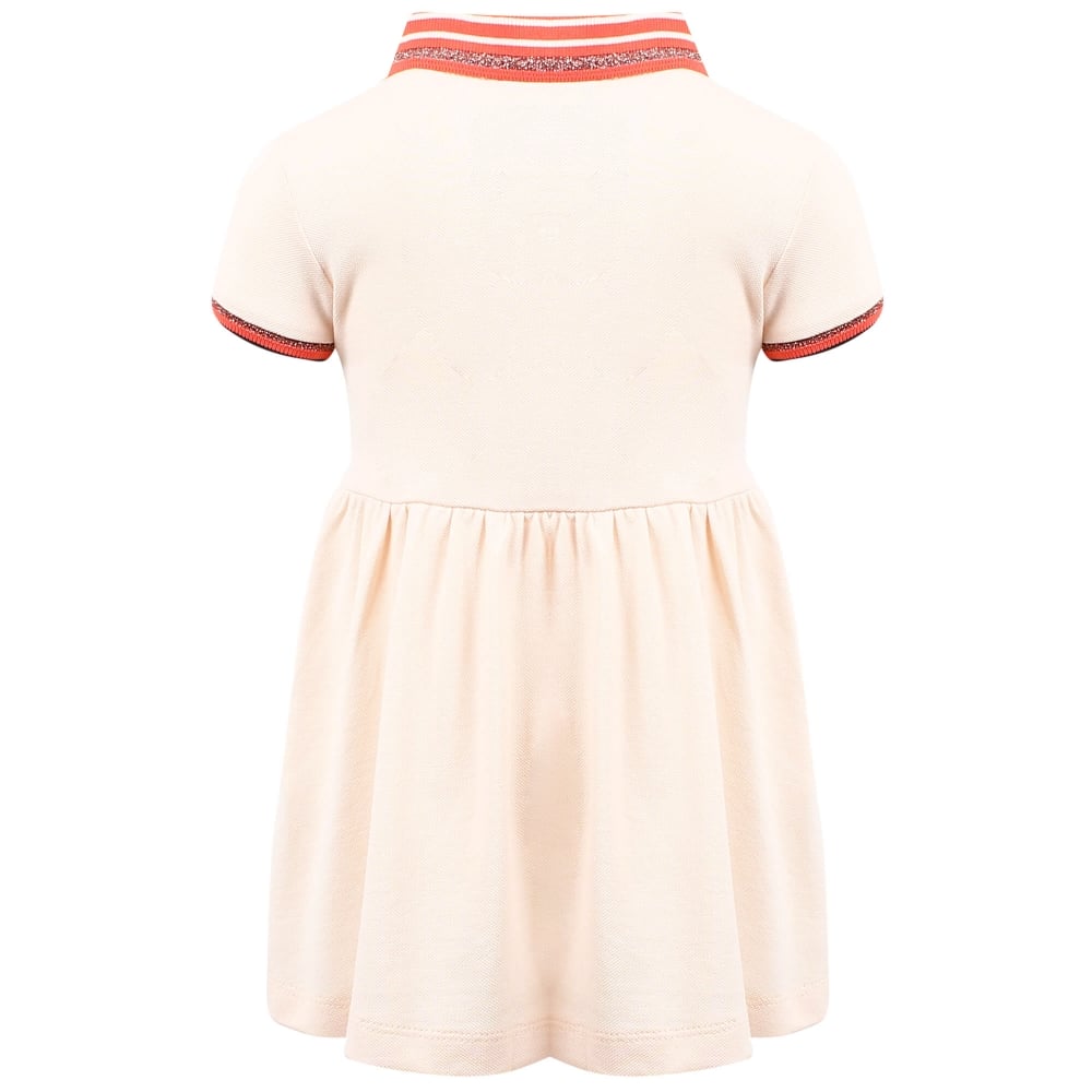 Paul Smith Junior Kids Girl Short Sleeve Polo Dress Pink