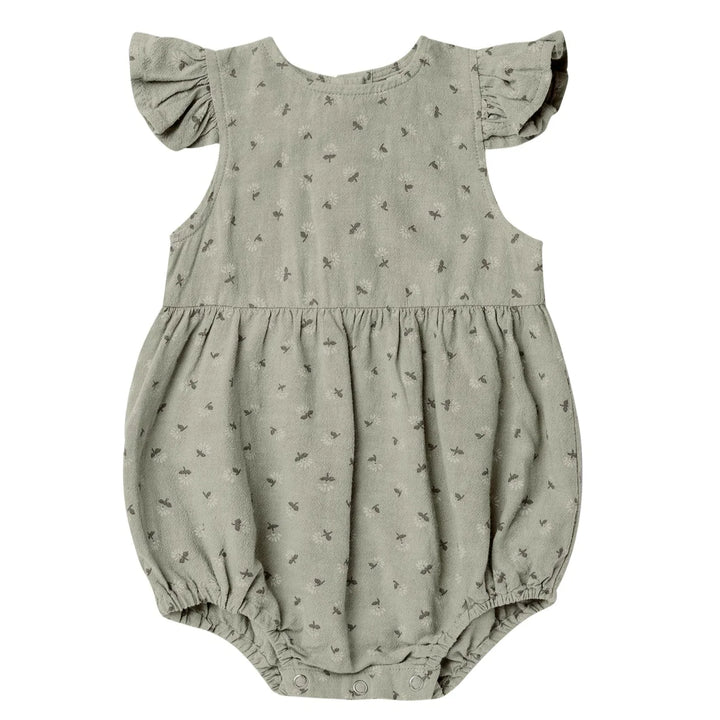 Rylee + Cru Baby Girl AMELIA ROMPER - SCATTER