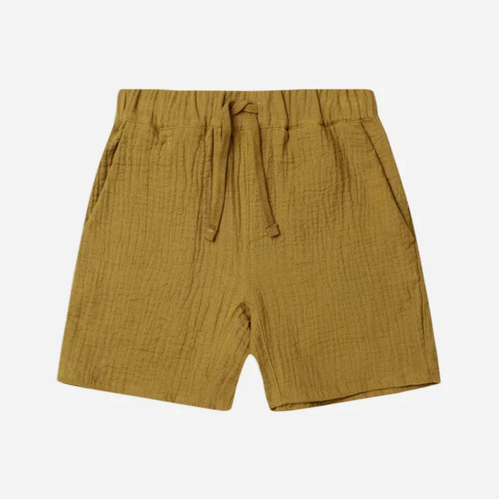 Rylee + Cru Kids Unisex BERMUDA SHORT - CAMEL