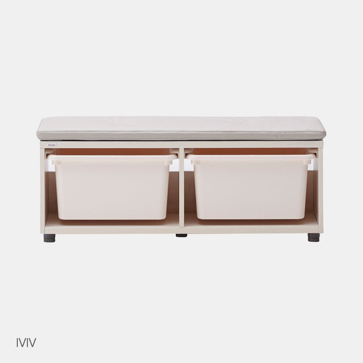 iloom 950W Bench (2 Storage Bins) multi-color available