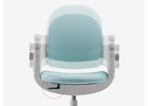 >iloom Ringo Chair (Artificial Leather) Fixed+Footrest [multi-color]