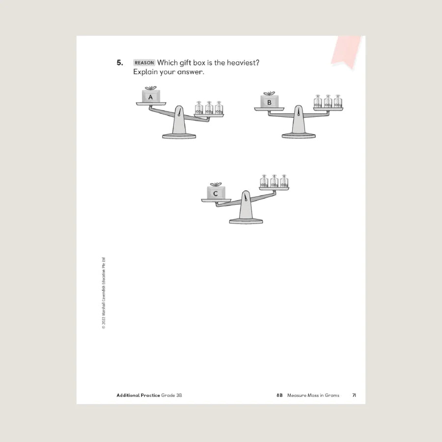 >Singapore Math Primary Mathematics Additional Practice 3B