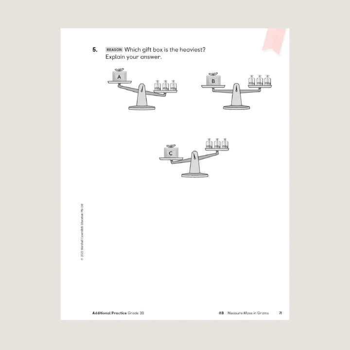 >Singapore Math Primary Mathematics Additional Practice 3B