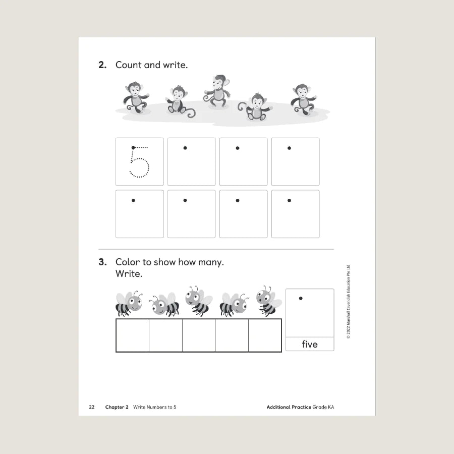 >Singapore Math Primary Mathematics Additional Practice  KA
