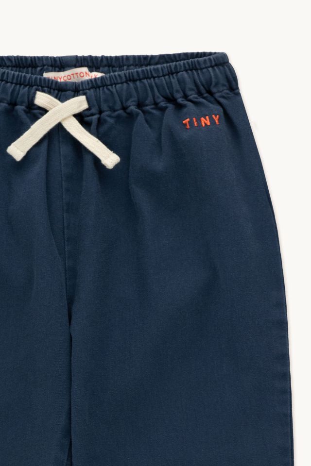 TINYCOTTONS Kids SOLID PANT in Navy 233-107