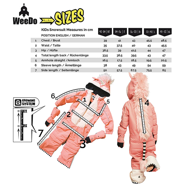 WeeDo Kids HOOKDO Pirate Winter Snowsuit